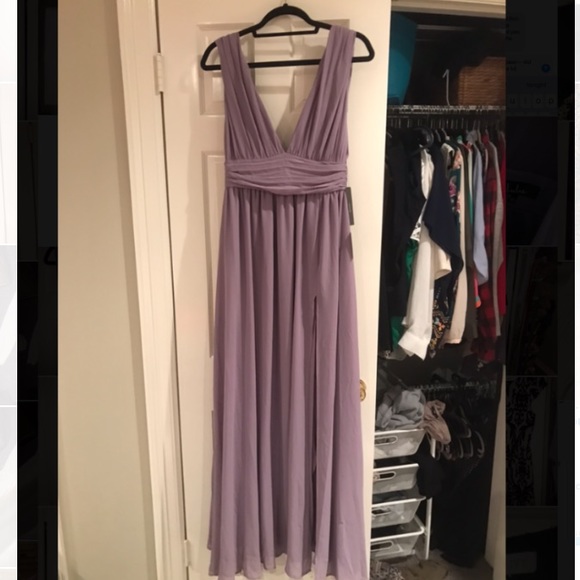 Lulu’s lilac gown NWT - Picture 1 of 8